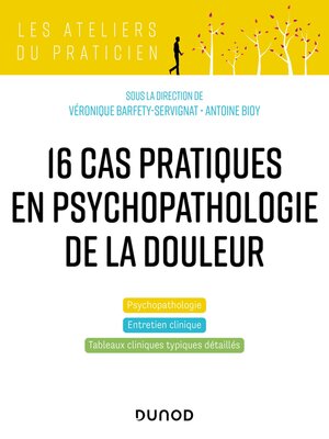 cover image of 17 cas cliniques en psychopathologie de la douleur